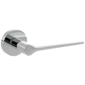 Atlantic Senza Pari Laviarno Lever Handle On Minimal Round Rose