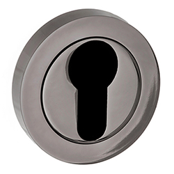 Atlantic Status Euro Escutcheons on Round Rose - 51mm Dia