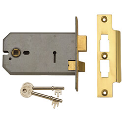 Union 3 Lever Horizontal Mortice Lock