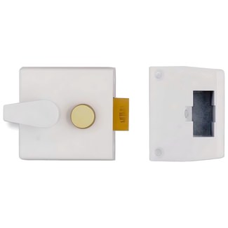 Union 1026 Narrow Stile Standard Security Cylinder Night Latch