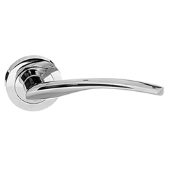 Atlantic Status Arizona Lever Door Handle on Round Rose - 125mm L