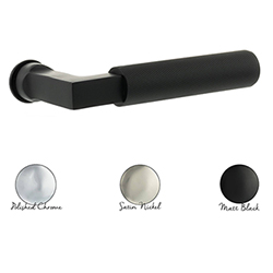 Atlantic Millhouse Cartwright Lever Door Handle on Concealed Round Rose - 122mm L