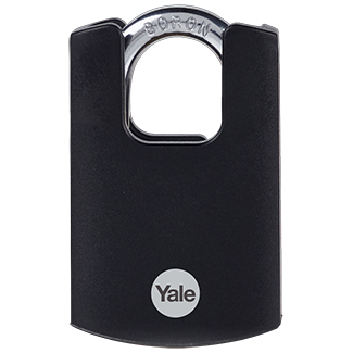 Yale High Security Brass Closed Shackle Padlock