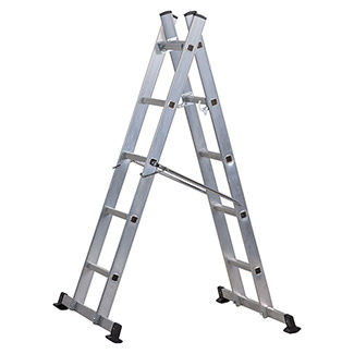 Werner 5-In-1 Combination Ladder with Platform