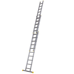 Werner Square Rung Triple Extension Ladder 3.01m