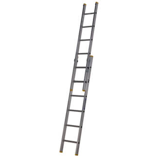 Werner Box Double Section 1.85 Metre Aluminium Extension Ladder