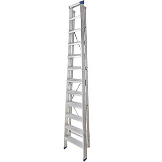 Werner Mastertrade Swingback Aluminium Stepladders - 12 Tread