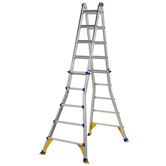 Werner 4 x 5 - 4 Way Telescopic Multi-Purpose Ladder 5.10m