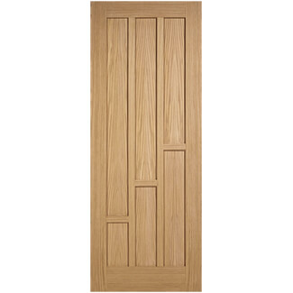 LPD Coventry Internal Door with 6 Panel - Prefinished Oak