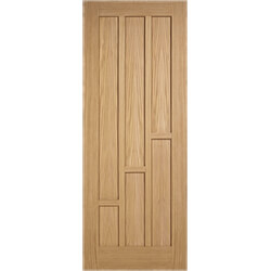LPD Coventry Internal Door with 6 Panel - Prefinished Oak
