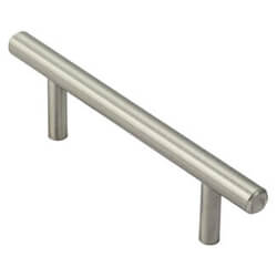 Carlisle Brass Fingertip Contemporary Mini T-Bar Handle - Satin Nickel