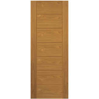 JB Kind Palomino Internal Fire Door with 7 Panel - Prefinished Oak