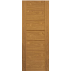 JB Kind Palomino Internal Fire Door with 7 Panel - Prefinished Oak