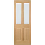 You May Also Like LPD Richmond Internal Door with 2 Panel and 2 Clear Glazed Light - Prefinished Oak