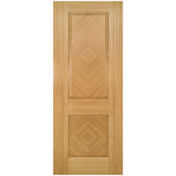 Joseph Miles Kensmore Internal Fire Door with 2 Panel - Prefinished Oak