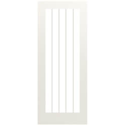 Joseph Miles Epsom Internal Door with 1 Clear Glazed Light - White Primed