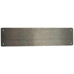 Atlantic Finger Plate Pre-Drilled with Screws - 300 W x 75mm H