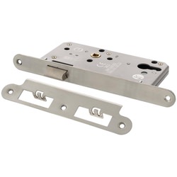 Atlantic DIN Radius Door Latch 60mm Backset