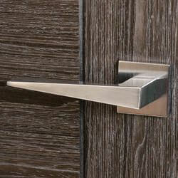 Atlantic Oro Ivy Designer Lever Door Handle on Square Rose - 135mm L