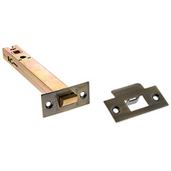 Atlantic 6 Inch Bolt Through Tubular Latch - Heavy Duty Double Sprung