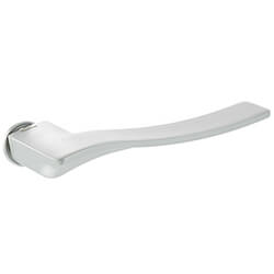 Atlantic Forme Olimpia Lever Door Handle On Concealed Round Rose - Satin Chrome