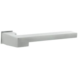 Atlantic Forme Ginevra Lever Door Handle on Concealed Square Rose - 138mm L