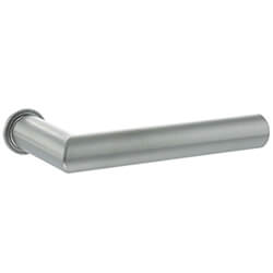 Atlantic Forme Elle Lever Door Handle on Concealed Round Rose - 127mm L