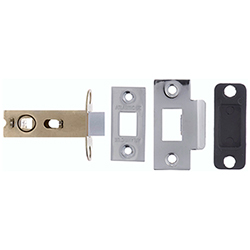 Atlantic 2.5 Inch Bolt Through Tubular Latch - Heavy Duty Double Sprung