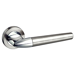 Atlantic Mediterranean Toulon Lever Door Handle On Round Rose