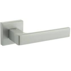 Atlantic CleanTouch Forme Asti Lever Door Handle on Minimal Square Rose - 50mm W