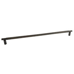 Atlantic Millhouse Newton Brass T Bar Pull Handle Bolt Through 777mm L -Urban Bronze