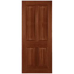 Joseph Miles Pioneer External Door with 4 Panel - Unfinished Hardwood