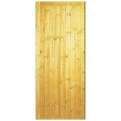 Joseph Miles Rossy Framed Ledged and Braced External Door - Softwood