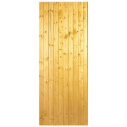 Joseph Miles Rossy Ledged and Braced External Door - Softwood