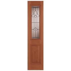 Joseph Miles Derby RM1S External Sidelight Door with 1 Double Glazed Light - Unfinished Oak