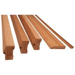 Joseph Miles Door Frame for External Single Doors - Unfinished Oak