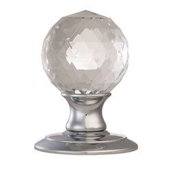 Carlisle Brass Elegant Crystal Door Knob