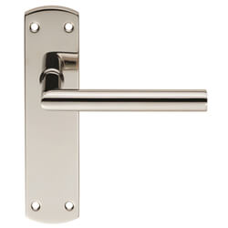 Carlisle Brass Eurospec Steelworx Residential Mitred Lever Handle For Bathroom Furniture