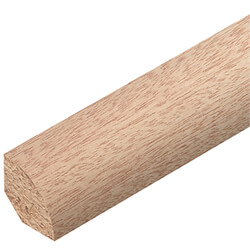 Cheshire Moulding Timber Quadrant in Red Hardwood -2400mm L - Bundle of 35