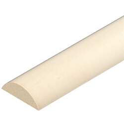 Cheshire Moulding Half Round Cover in Light Hardwood - 6 T x 2400mm L - Bundle of 35