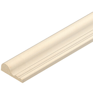 Cheshire Mouldings Light Hardwood Decorative Panel Mould - Bundle Of 35 - 6mm x 2400mm