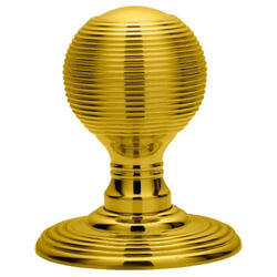 Carlisle Brass Delamain Reeded Design Door Knob