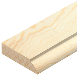 Cheshire Moulding Door Stop in Pine - 46 W x 12 T x 2400mm L - Bundle of 20