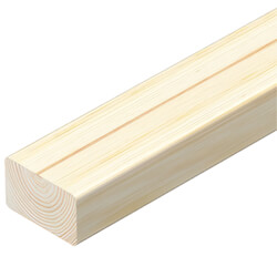 Cheshire Moulding Swan Timber in Pine - 38 T x 2400mm L