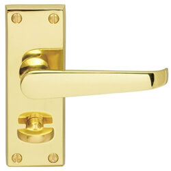 Carlisle Brass Contract Victorian WC Lever Door Handle - Privacy