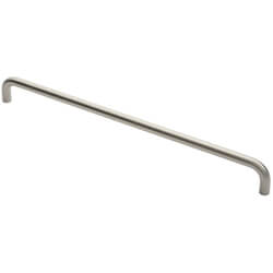 Carlisle Brass Eurospec Round Bar D-Shaped Pull Handle - 619mm