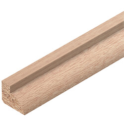 Cheshire Moulding Glass Bead in Red Hardwood - 9 T x 2400mm L - Bundle of 30