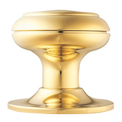 Carlisle Brass Centre Door Knob On Round Rose - DL219PVD