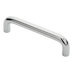 Carlisle Brass Polished Chrome D-Style Round Bar Handle