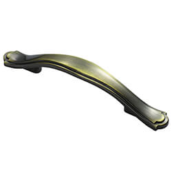 Carlisle Brass Traditional Stepped Edge Bow Handle